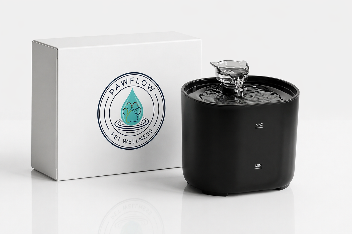 PawFlow™ Smart Hydration Fountain | Cat & Dog Water Fountain | 2.2L