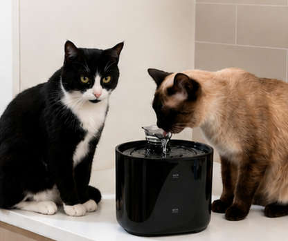 PawFlow™ Smart Hydration Fountain | Cat & Dog Water Fountain | 2.2L